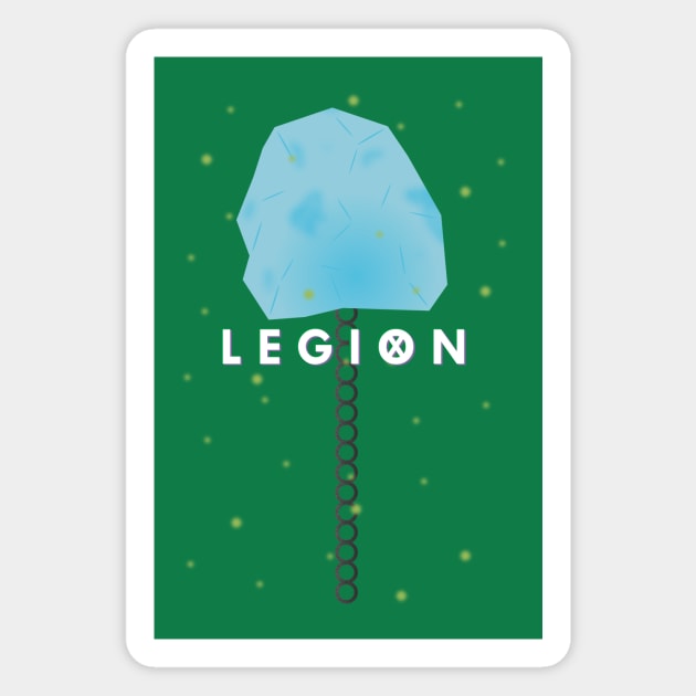 Astral Plane Ice Cube 2 (Legion) Magnet by NoirPineapple